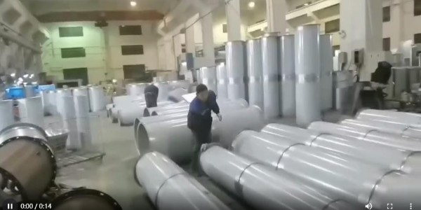 通風(fēng)管道出貨前習(xí)慣挨個(gè)在檢查一遍，才敢交給質(zhì)檢