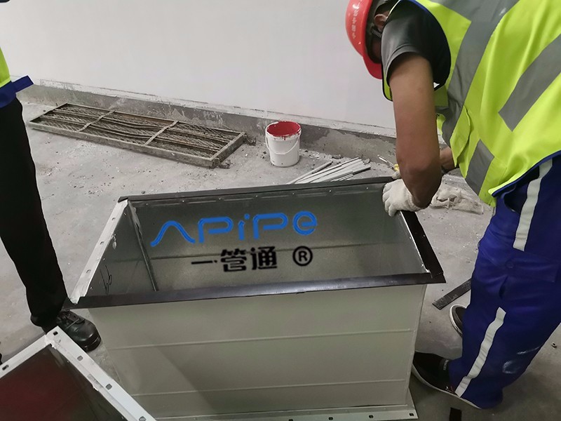 無(wú)錫地鐵3號(hào)線消防排煙風(fēng)管